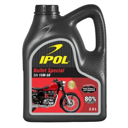 IPOL Bullet Special 15W-50 — 4t motorcycle engine oil (semi-synthetic)
