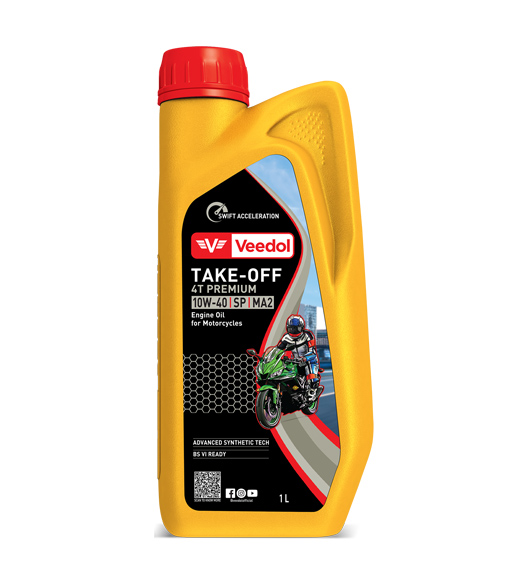 Veedol 4T motorcycle engine oil