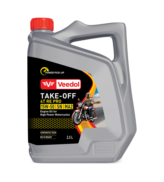 Veedol 4T motorcycle engine oil