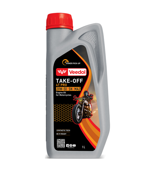 Veedol 4T motorcycle engine oil