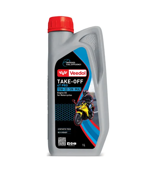 Veedol TAKE-OFF 4T PRO 10W-30 SN/MA2 — 4t motorcycle engine oil