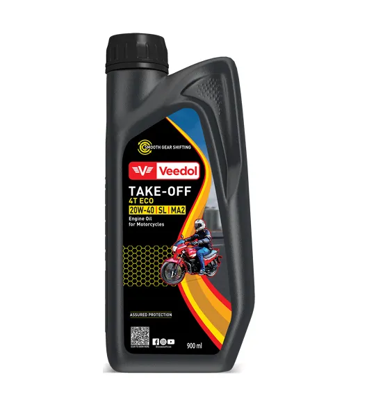 Veedol TAKE-OFF 4T ECO 20W-40 SL/MA2 — 4t motorcycle engine oil