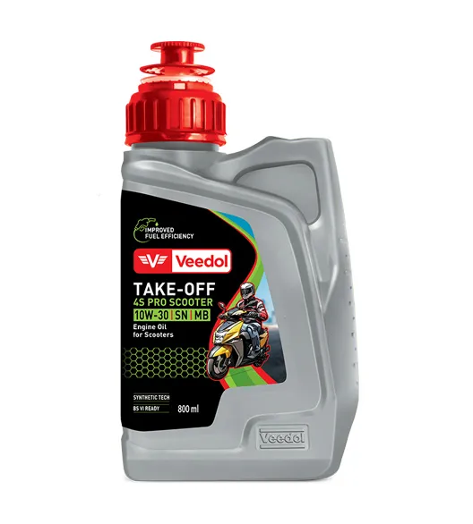 Veedol TAKE-OFF 4S PRO SCOOTER 10W-30 SN/MB — scooter engine oil