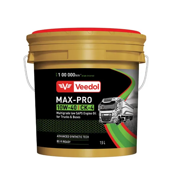Veedol MAX-PRO 10W-40 CK-4 — diesel engine oil