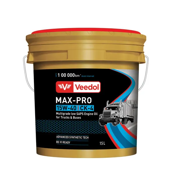 Veedol MAX-PRO 15W-40 CK-4 — diesel engine oil