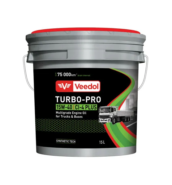 Veedol TURBO-PRO 15W-40 CI-4 PLUS — diesel engine oil