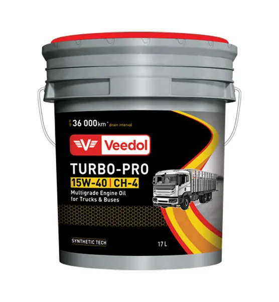 Veedol TURBO-PRO 15W-40 CH-4 — diesel engine oil