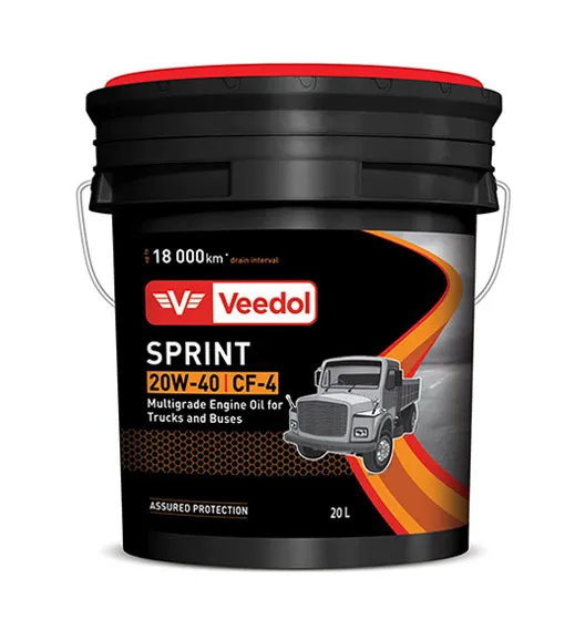Veedol SPRINT 20W-40 CF-4 — diesel engine oil