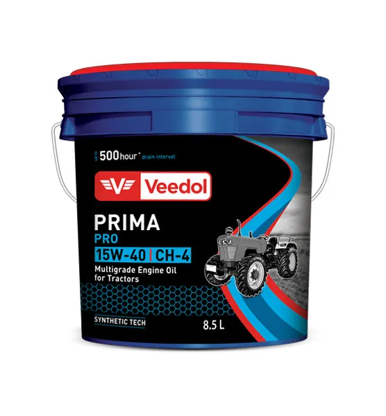 Veedol PRIMA PRO 15W-40 CH-4 — diesel engine oil