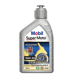 Mobil Super Moto Scooter 10W-30 — scooter engine oil