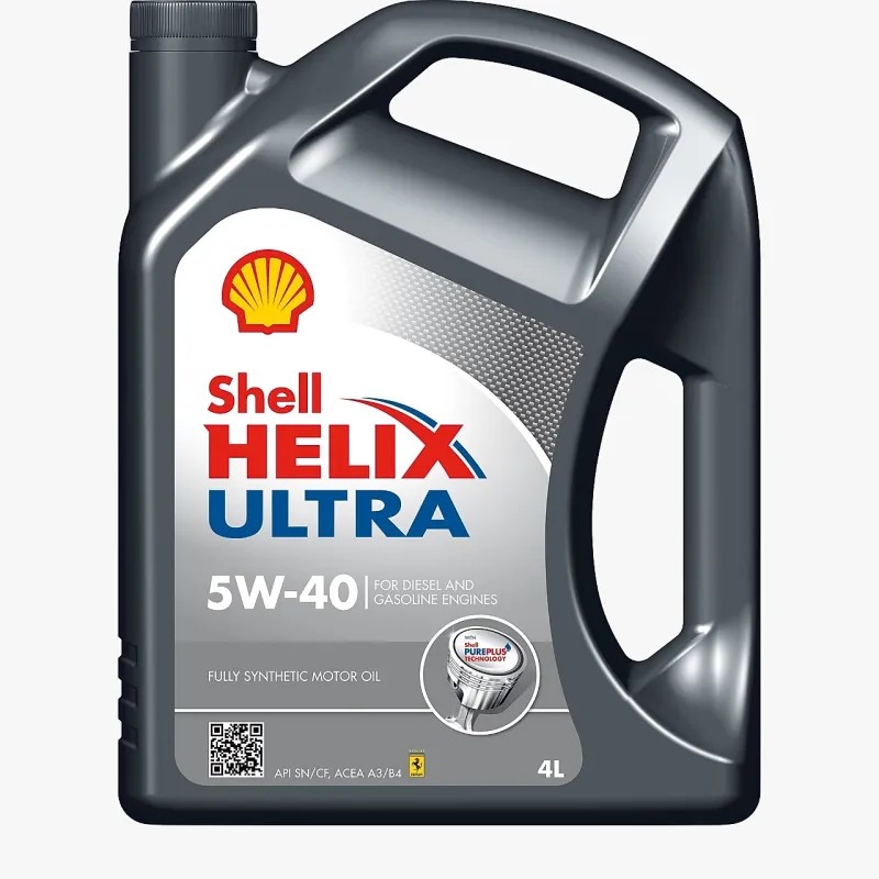 Shell Helix Ultra 5W-40 — petrol engine oil (fully synthetic, pureplus technology)