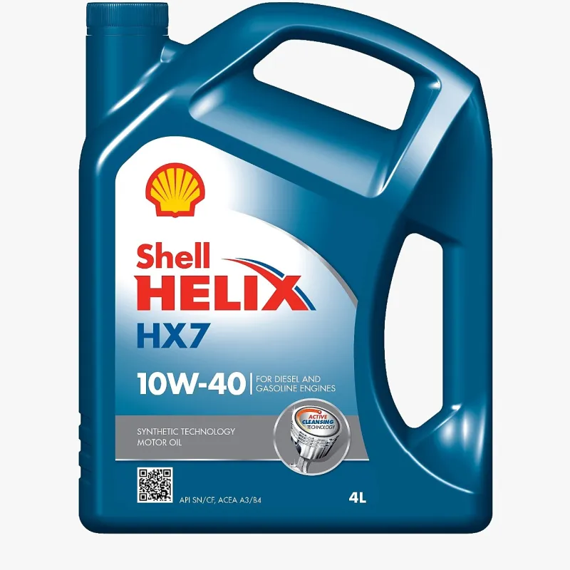 Shell Helix HX7 10W-40 — petrol engine oil (semi-synthetic)