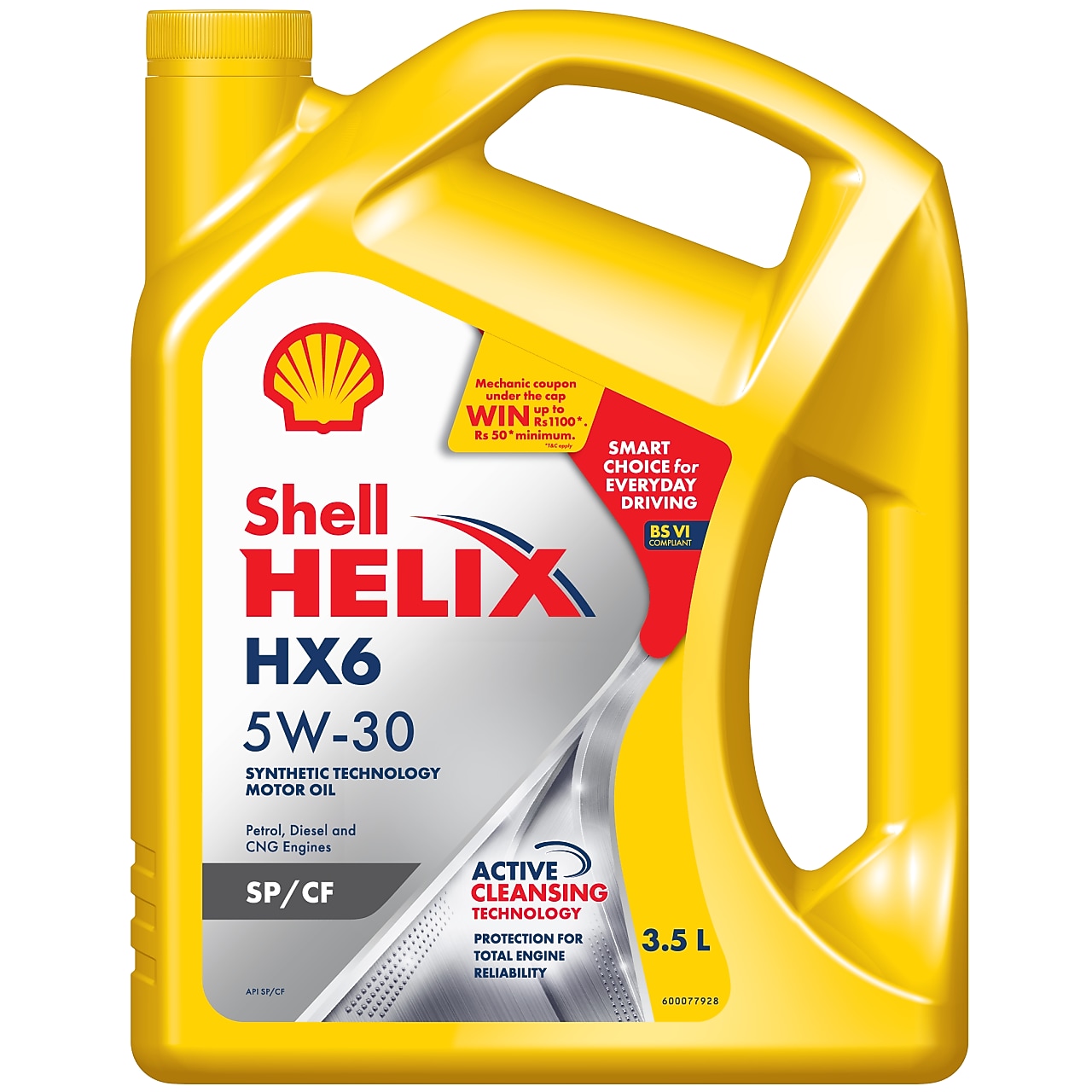 Shell Petrol engine oil (semi-synthetic)