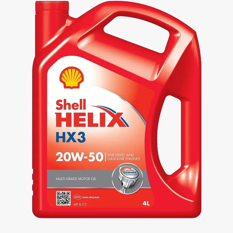 Shell Helix HX3 20W-50 — petrol engine oil (mineral)