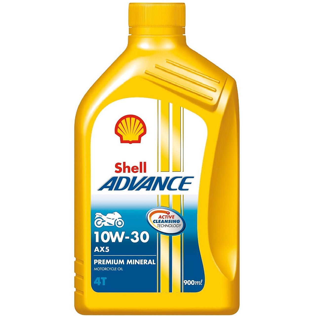 Shell 4-stroke motorcycle engine oil (mineral)