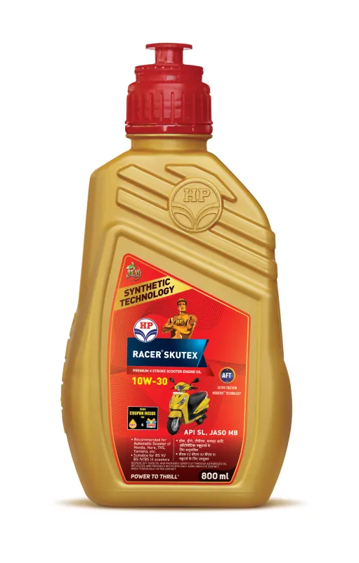 HP Racer Skutex 10W-30, 10W-40 — scooter (gearless) engine oil