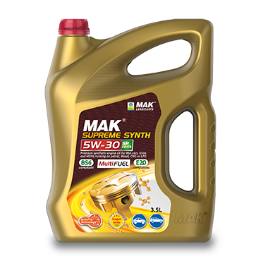 MAK Petrol/diesel/CNG/LPG car engine oil (fully synthetic)