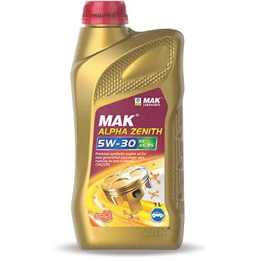 MAK Alpha Zenith 5W-30 — petrol/diesel/cng/lpg engine oil (synthetic)